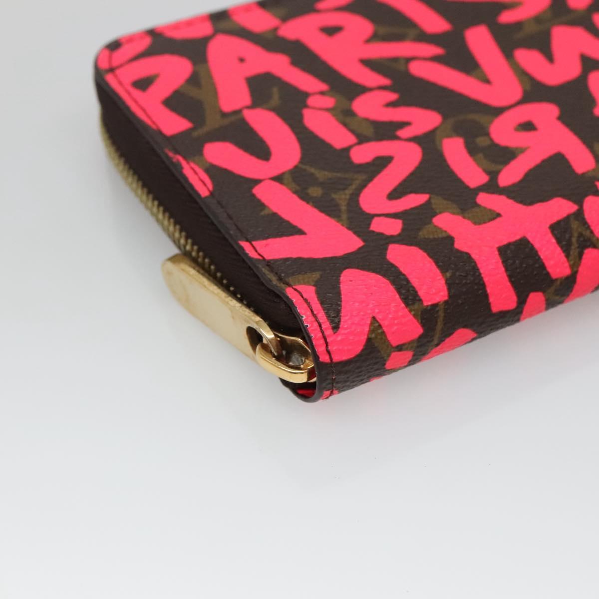 Louis Vuitton Zippy wallet, Pink, Canvas, wallet