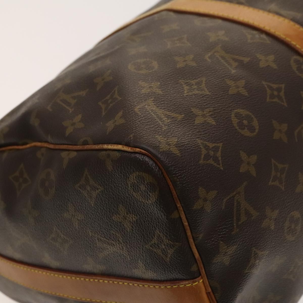 Louis Vuitton Keepall Bandouliere 45, Brown, Canvas, travel