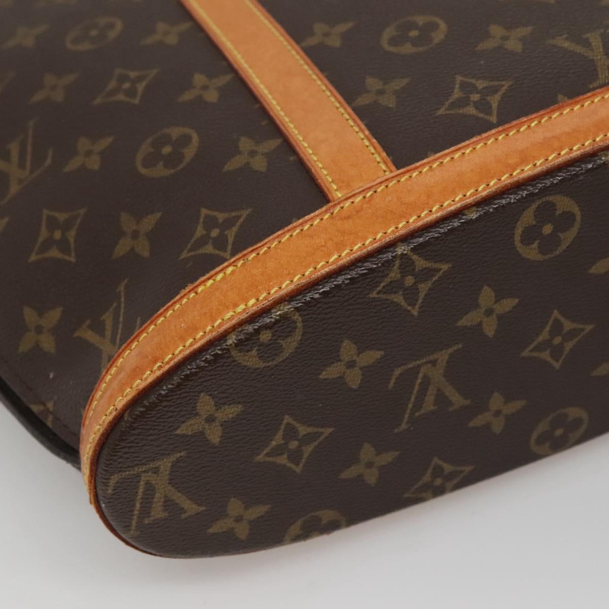 Louis Vuitton Babylone, Brown, Canvas, tote
