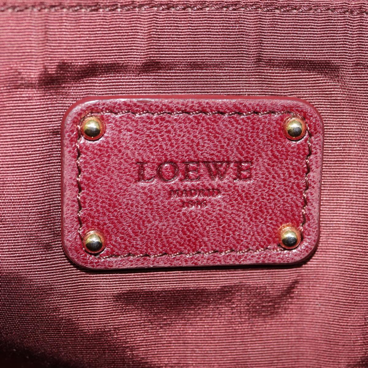 Loewe Anagram, Beige, Canvas, handbag