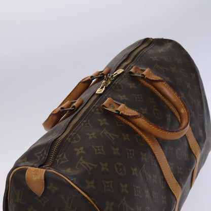 Louis Vuitton Keepall 45, Brown, Canvas, travel