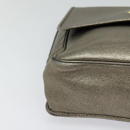 Loewe Anagram, Gold, Leather, shoulder