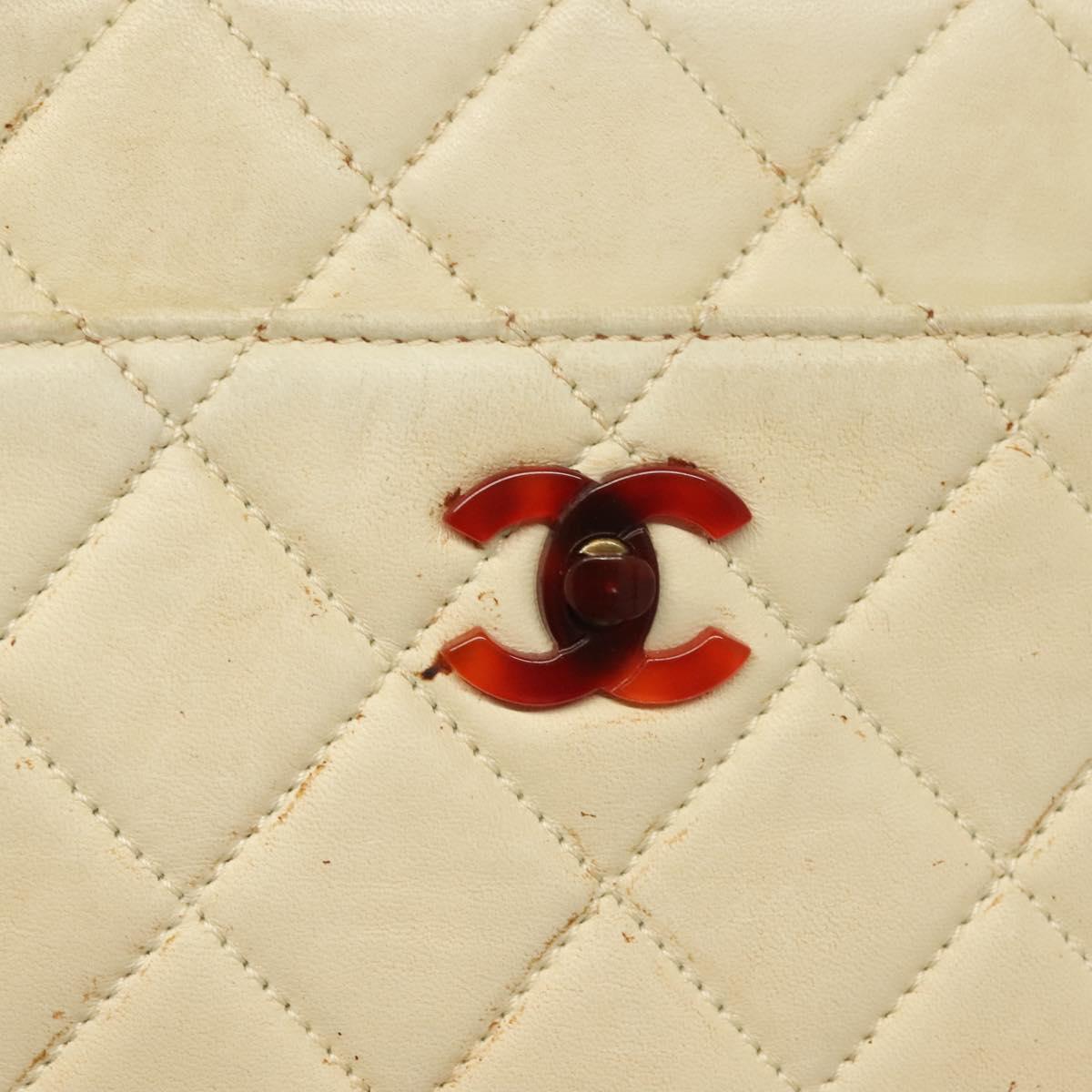 Chanel Shopping, Beige, Leather, tote
