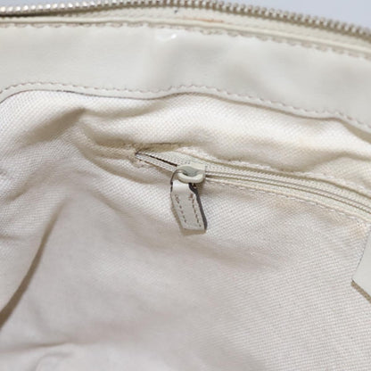 Gucci Sukey, White, Canvas, tote