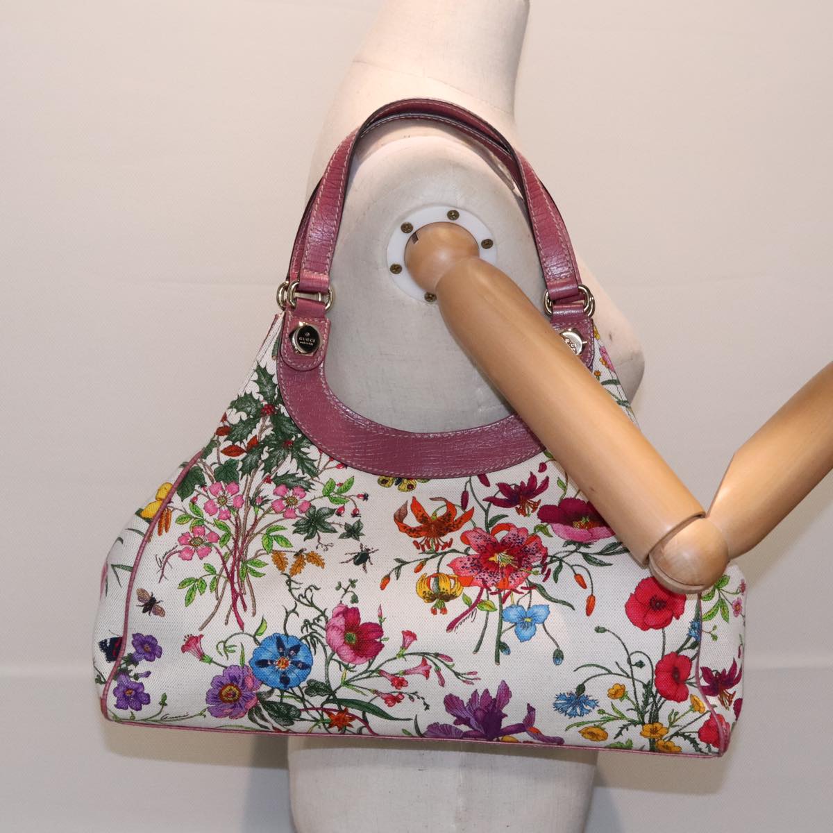 Gucci Flora, Multicolour, Canvas, handbag