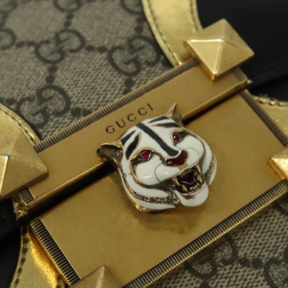 Gucci Osiride, Black, "CANVAS, LEATHER", shoulder