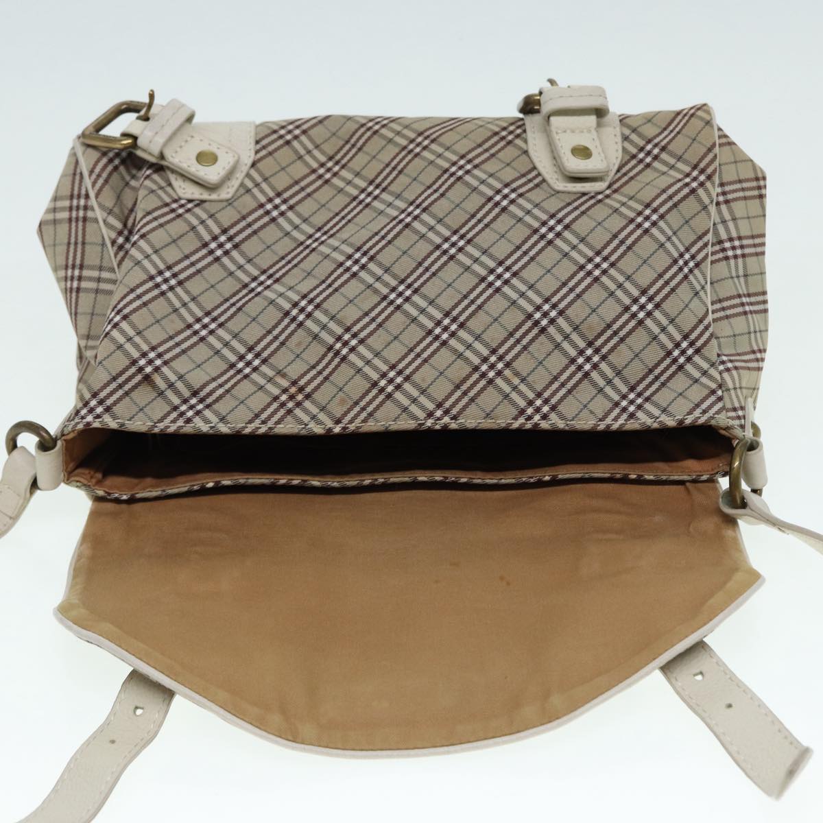 Burberry Nova Check, Beige, Canvas, shoulder