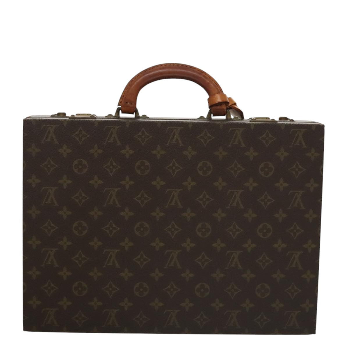 Louis Vuitton President, Brown, Canvas, briefcase