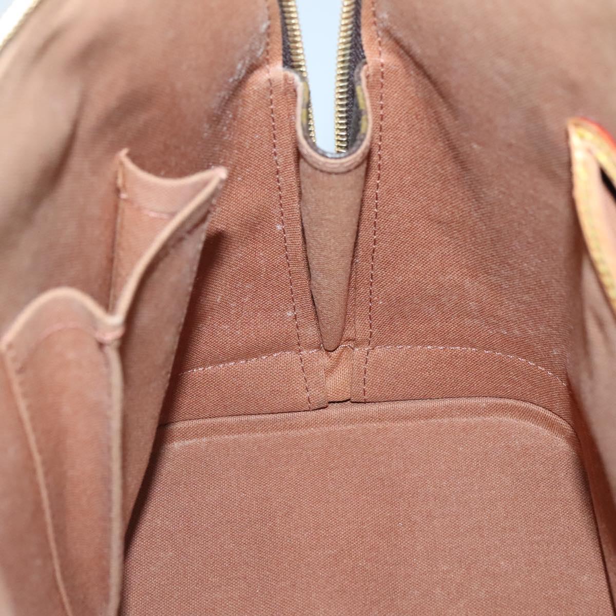 Louis Vuitton Alma, Brown, Canvas, handbag