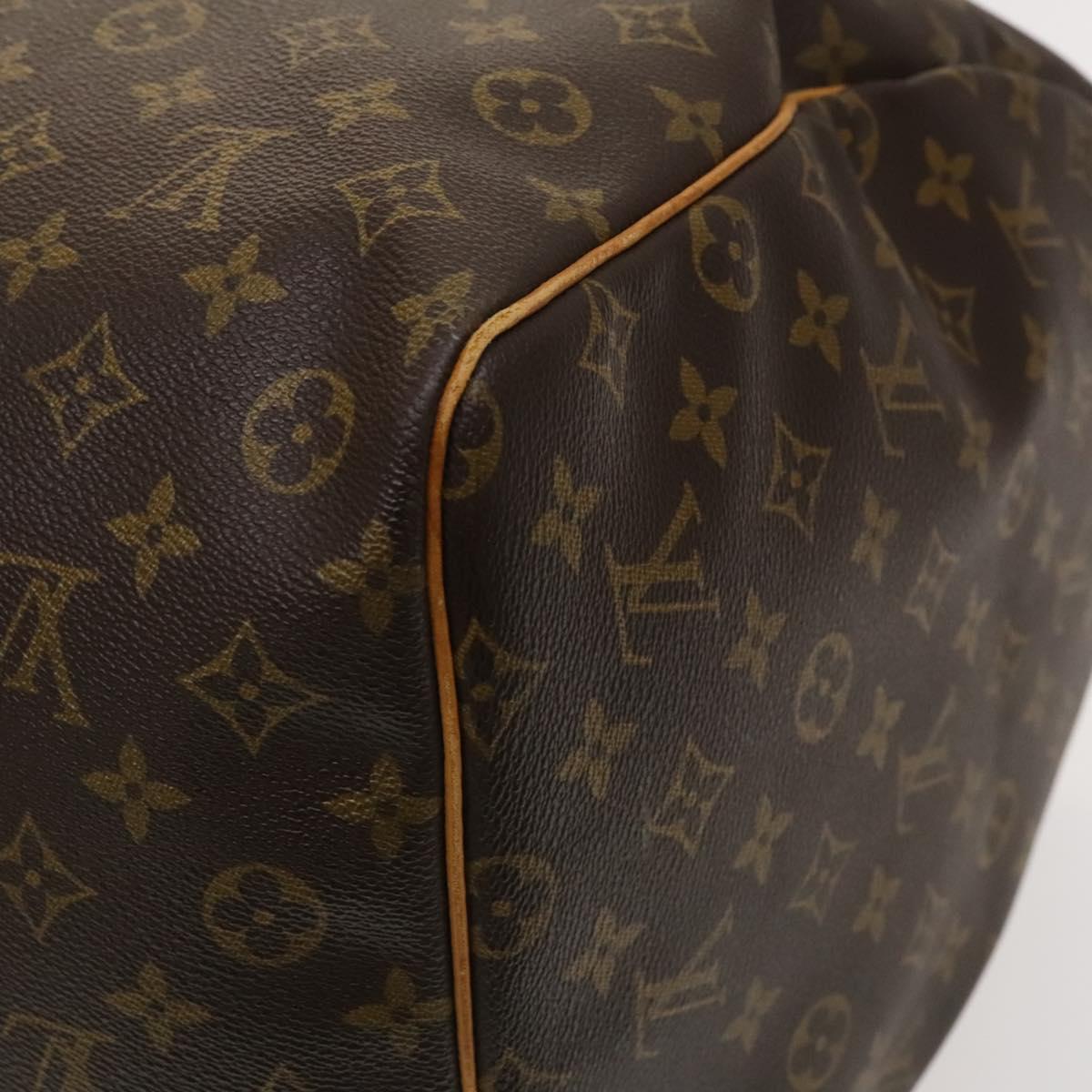 Louis Vuitton Keepall 60, Brown, Canvas, travel