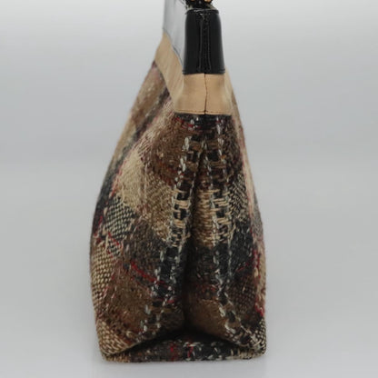 Burberry Nova Check Tote canvas check pattern, MULTICOLOUR, WOOL, Tote bag