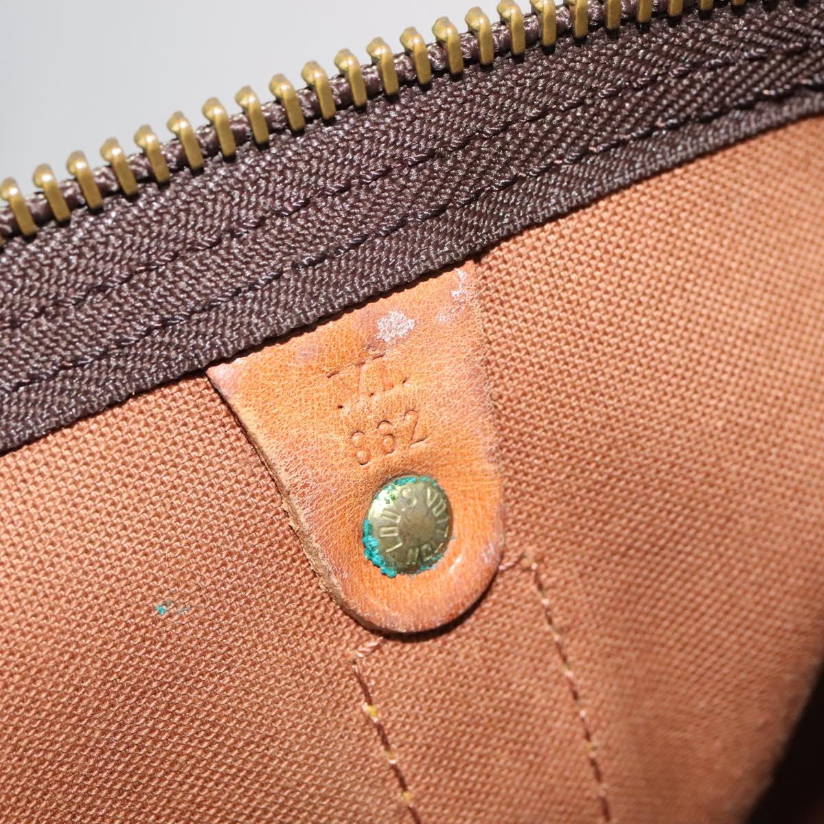 Louis Vuitton Keepall 50, Brown, Canvas, travel