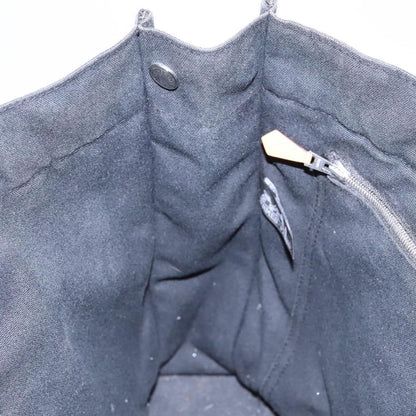 Hermès Toto, Black, Canvas, tote
