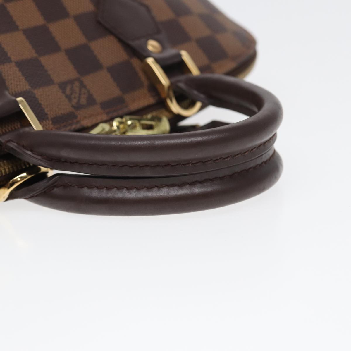 Louis Vuitton Alma, Brown, Canvas, handbag