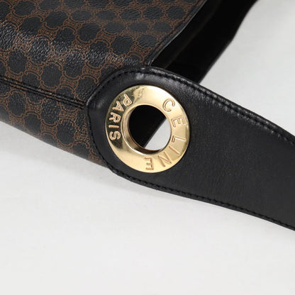 Céline Hobo, Black, Canvas, shoulder