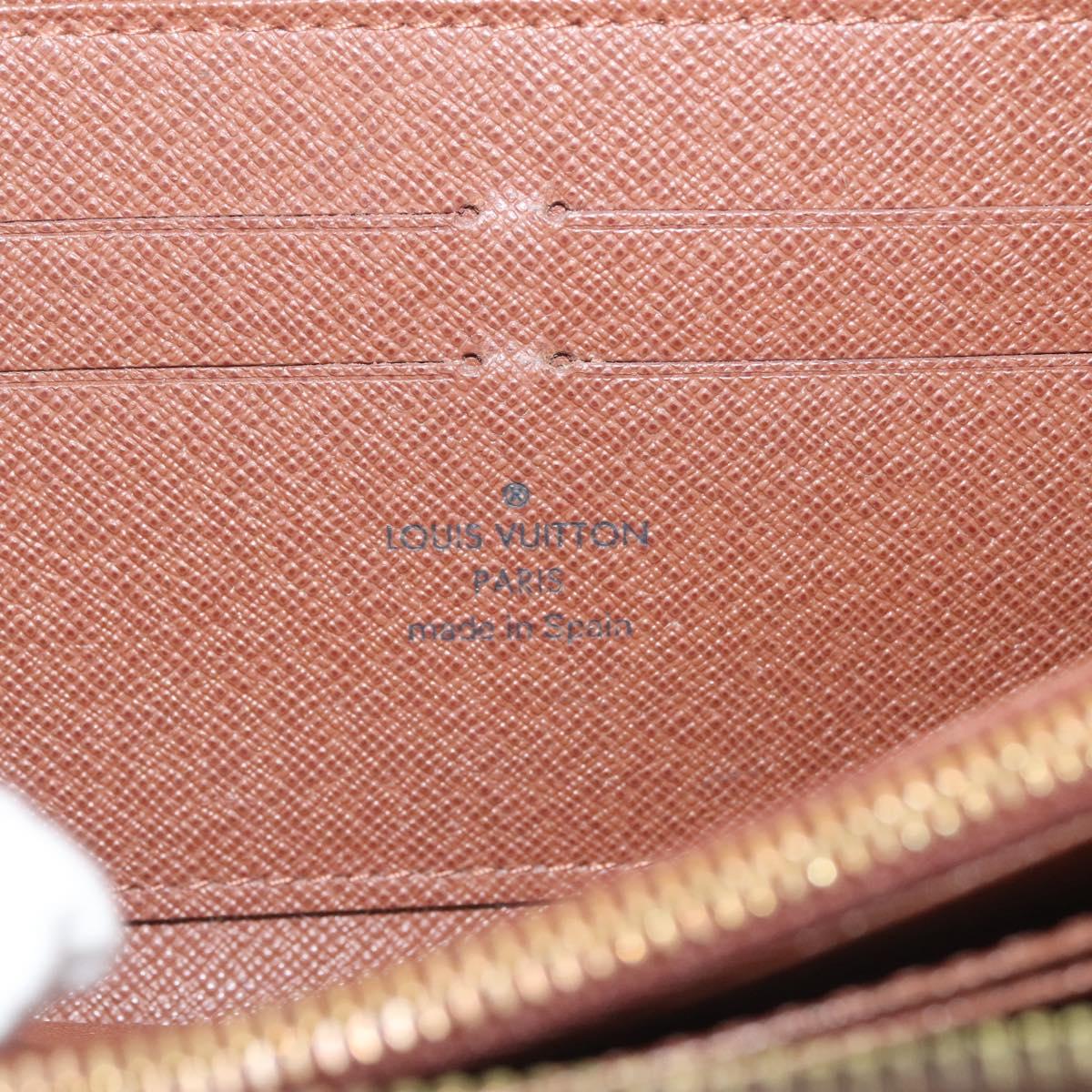 Louis Vuitton Zippy wallet, Brown, Canvas, wallet