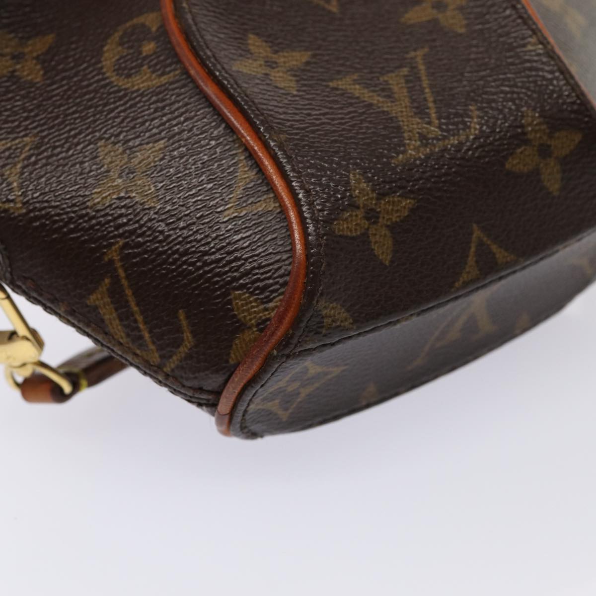 Louis Vuitton Ellipse, Brown, Canvas, clutch