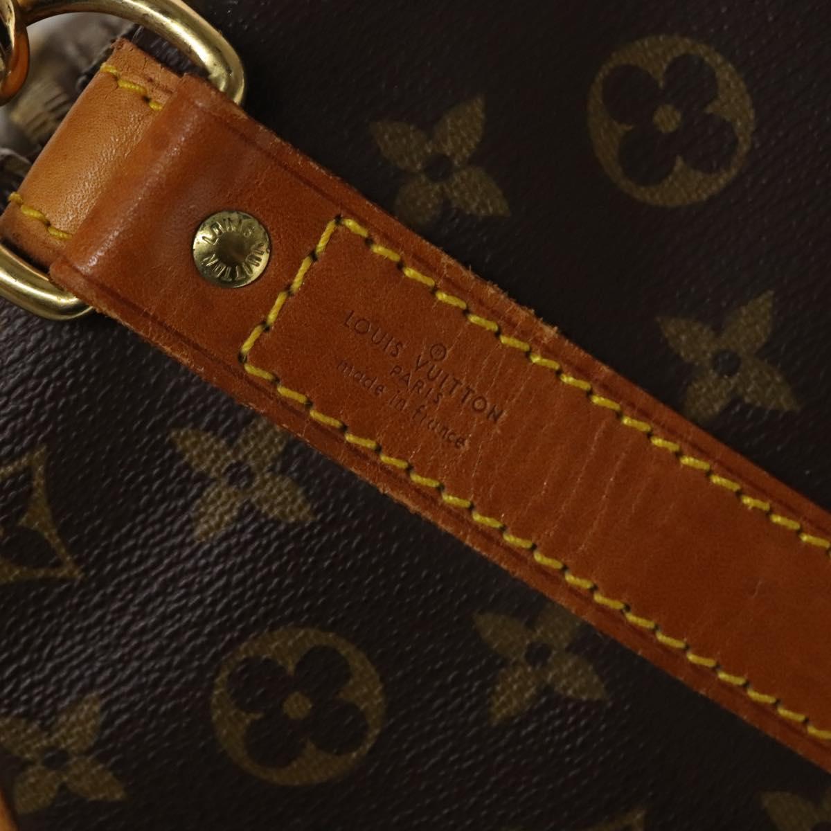 Louis Vuitton Keepall Bandouliere 55, Brown, Canvas, travel