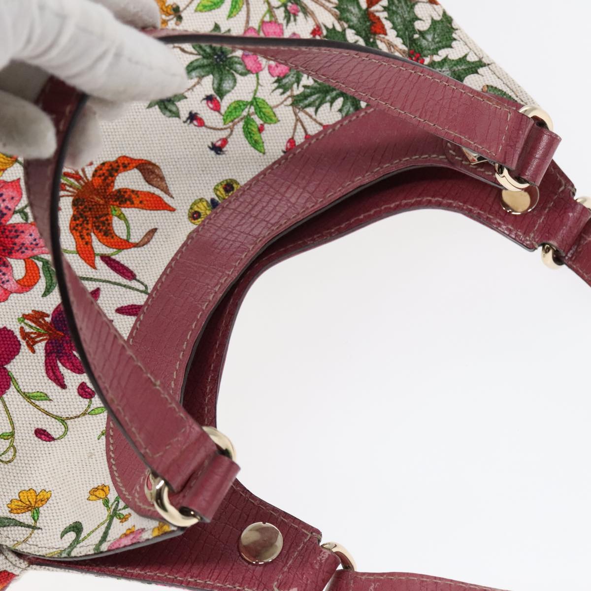 Gucci Flora, Multicolour, Canvas, handbag