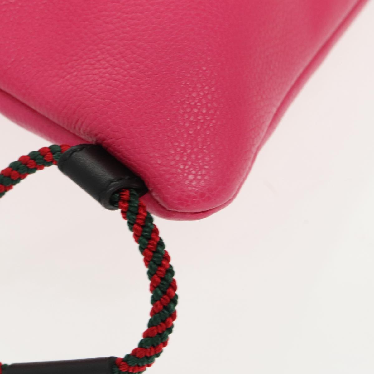 Gucci Drawstring, Pink, Leather, backpack