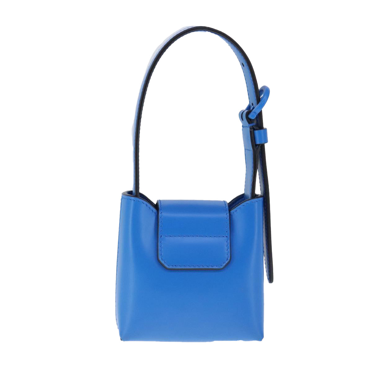 Salvatore Ferragamo Gancini, Blue, Leather, handbag