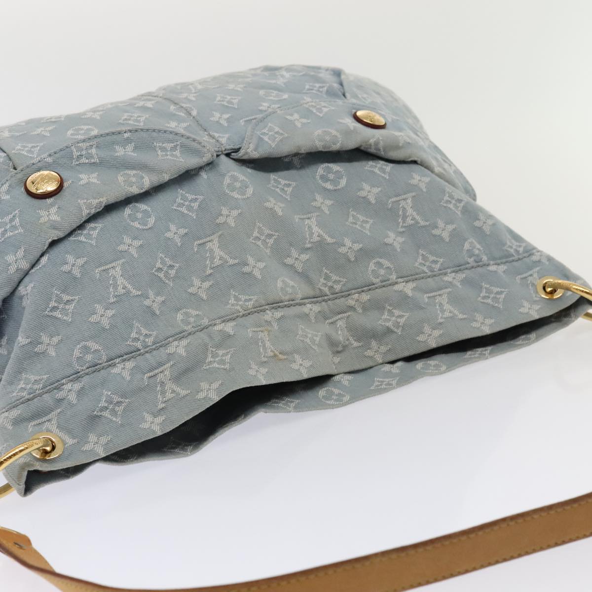 Louis Vuitton Daily, Grey, Denim - Jeans, shoulder