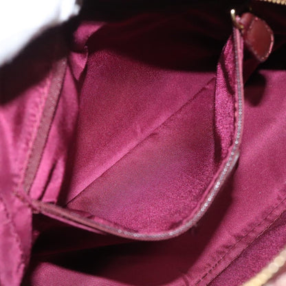 Dior Double Saddle, Red, Canvas, handbag