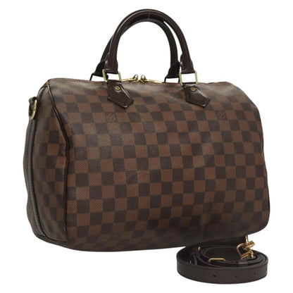 Louis Vuitton Speedy Bandoulière 30, Brown, Canvas, handbag