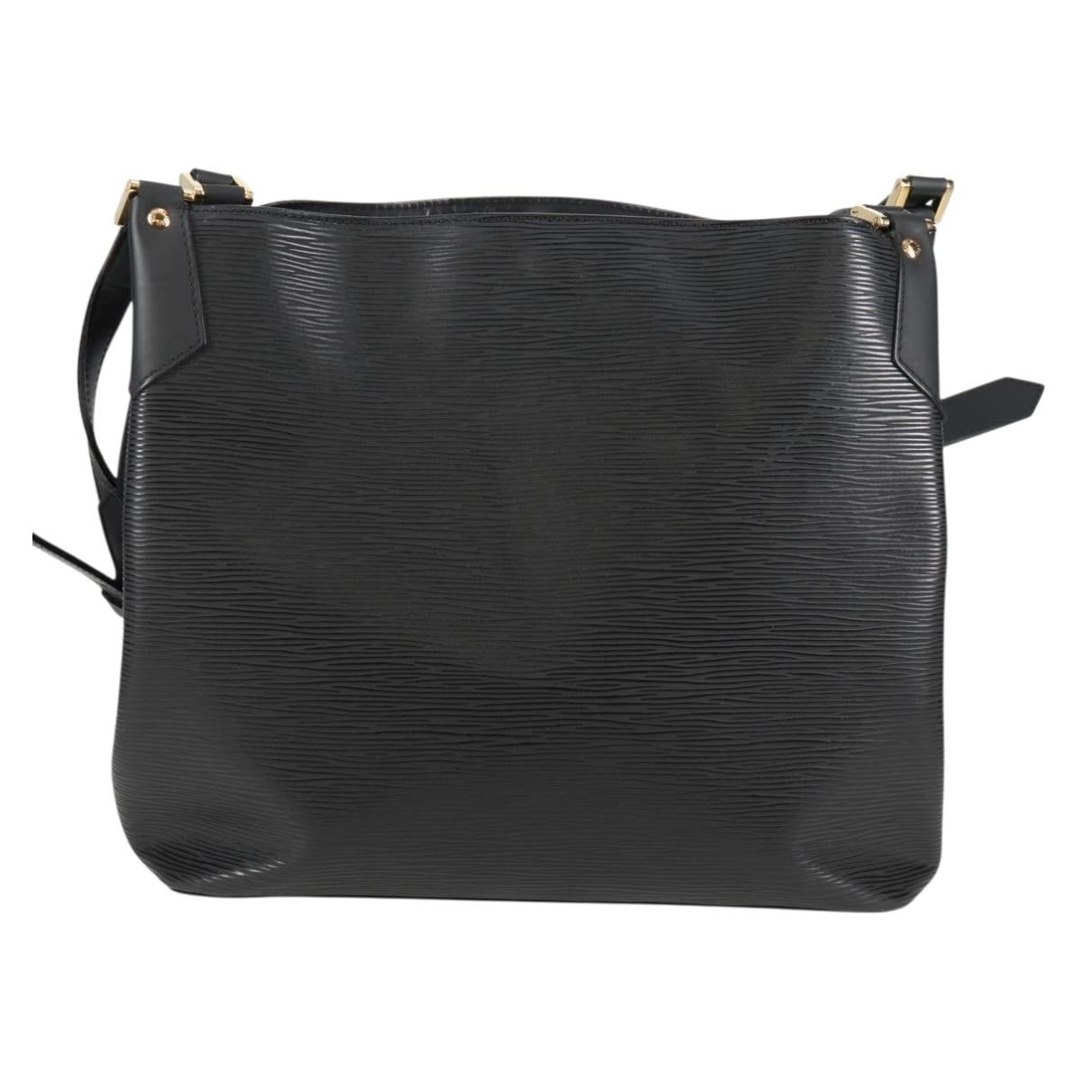 Louis Vuitton Mandala, Black, Leather, shoulder
