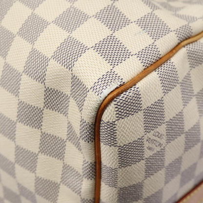 Louis Vuitton Keepall Bandoulière 55, White, Canvas, travel