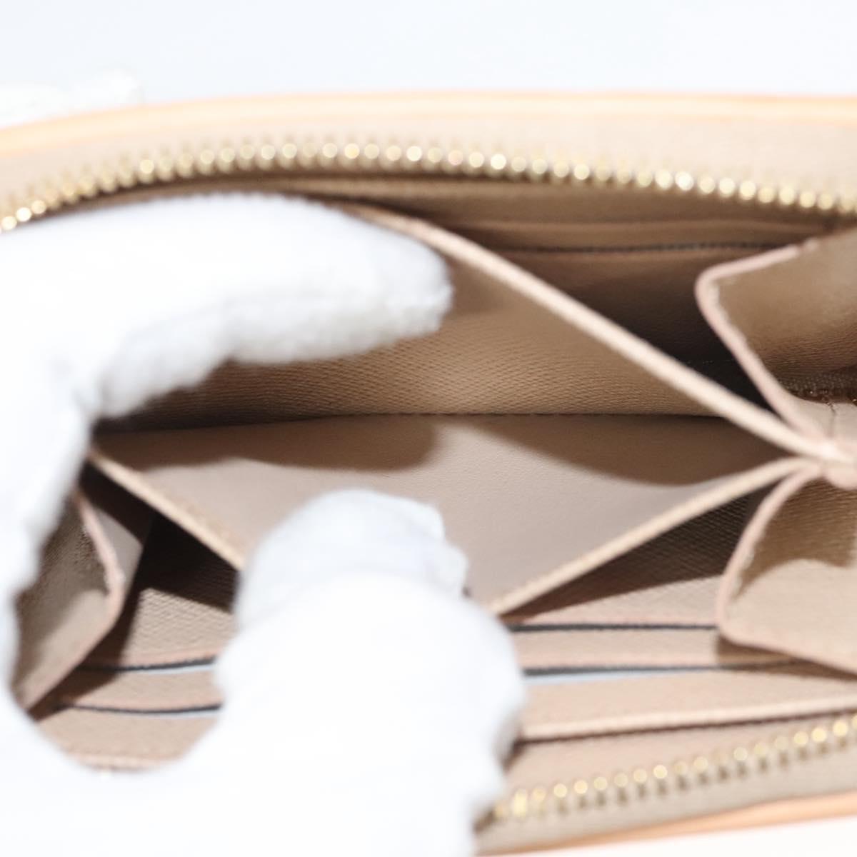 Louis Vuitton Zippy coin purse, Gold, Canvas, wallet