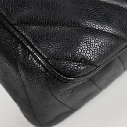 Chanel Camera, Black, Leather, shoulder