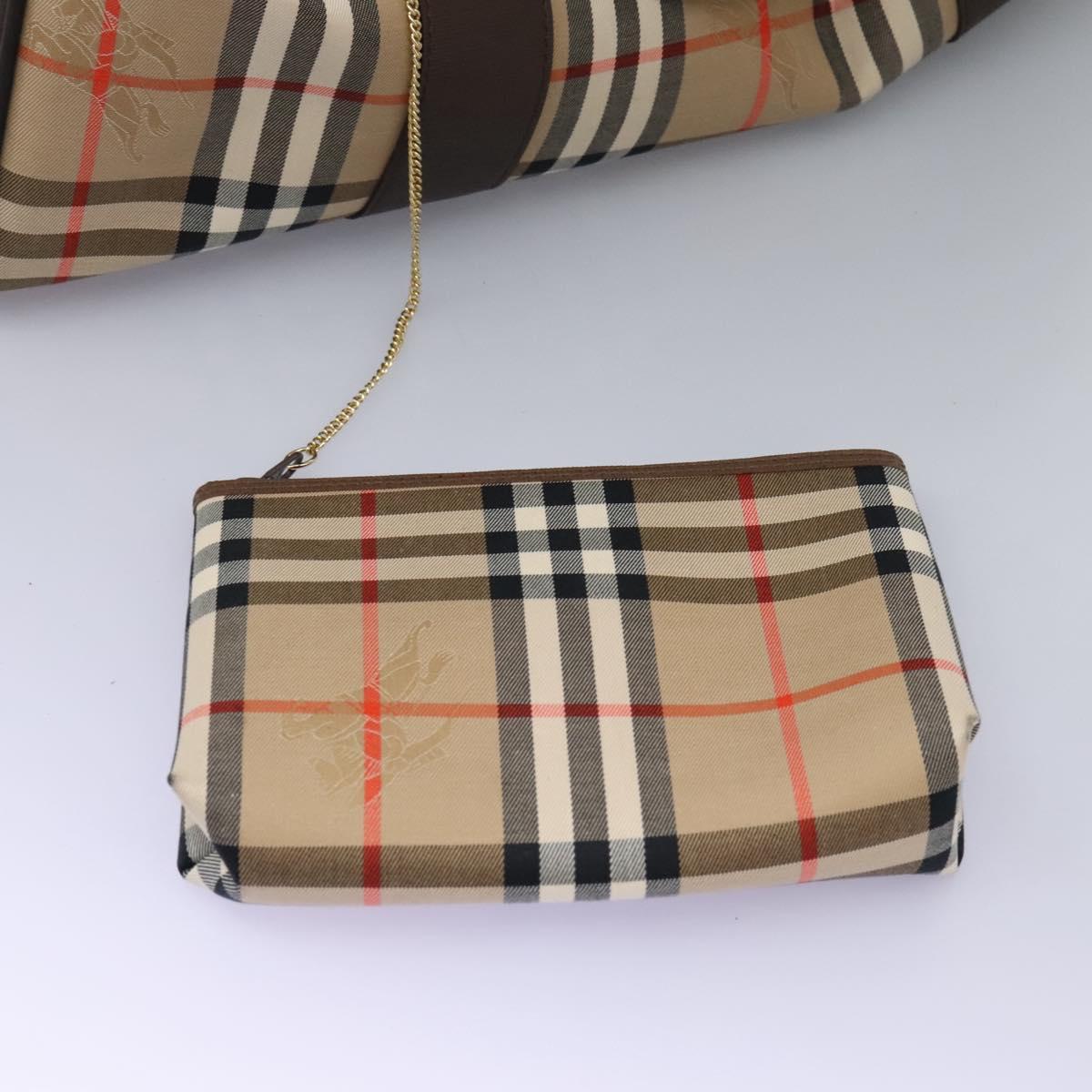 Burberry Haymarket, Beige, Canvas, travel