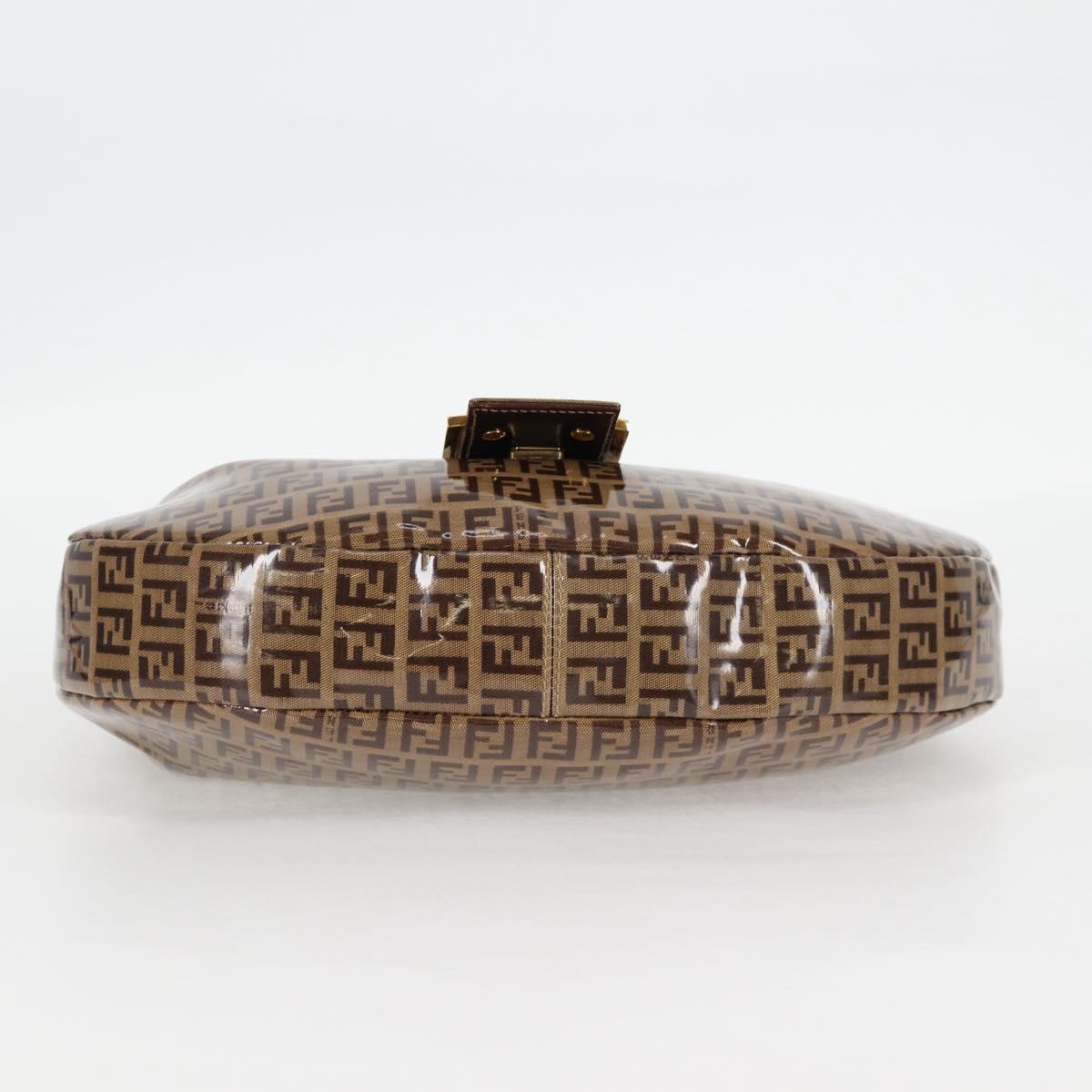 Fendi Zucchino, Brown, Canvas, handbag
