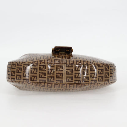Fendi Zucchino, Brown, Canvas, handbag