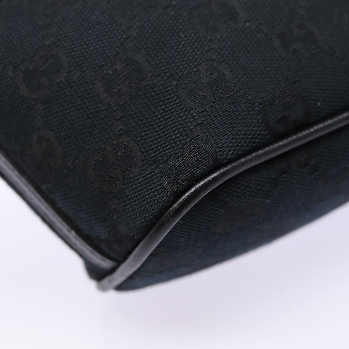 Gucci GG canvas, Black, Canvas, clutch