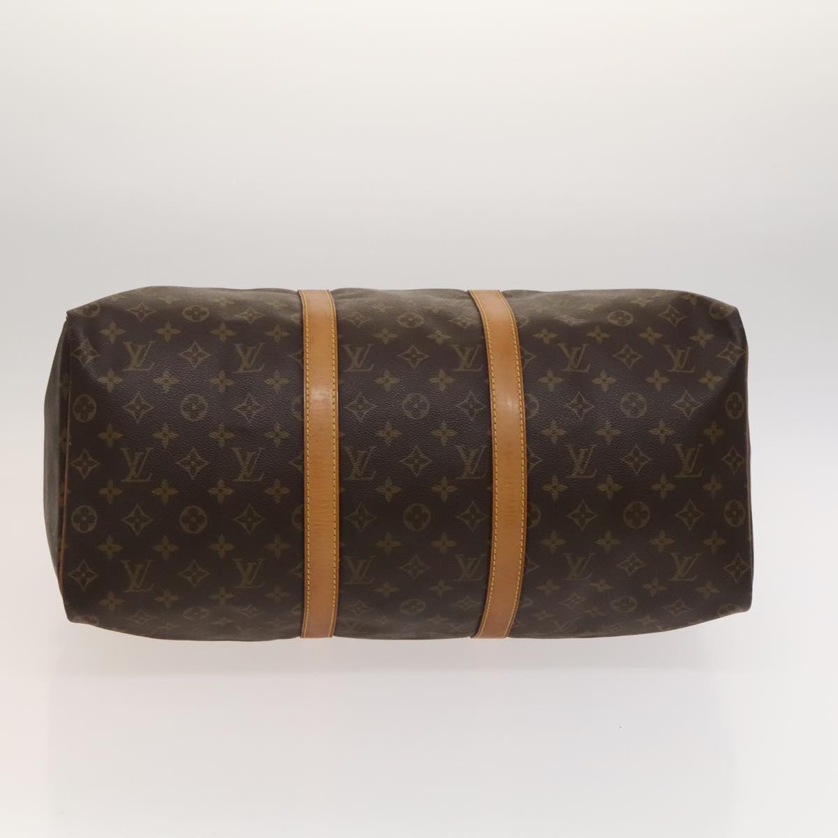 Louis Vuitton Keepall 50, Brown, Canvas, travel