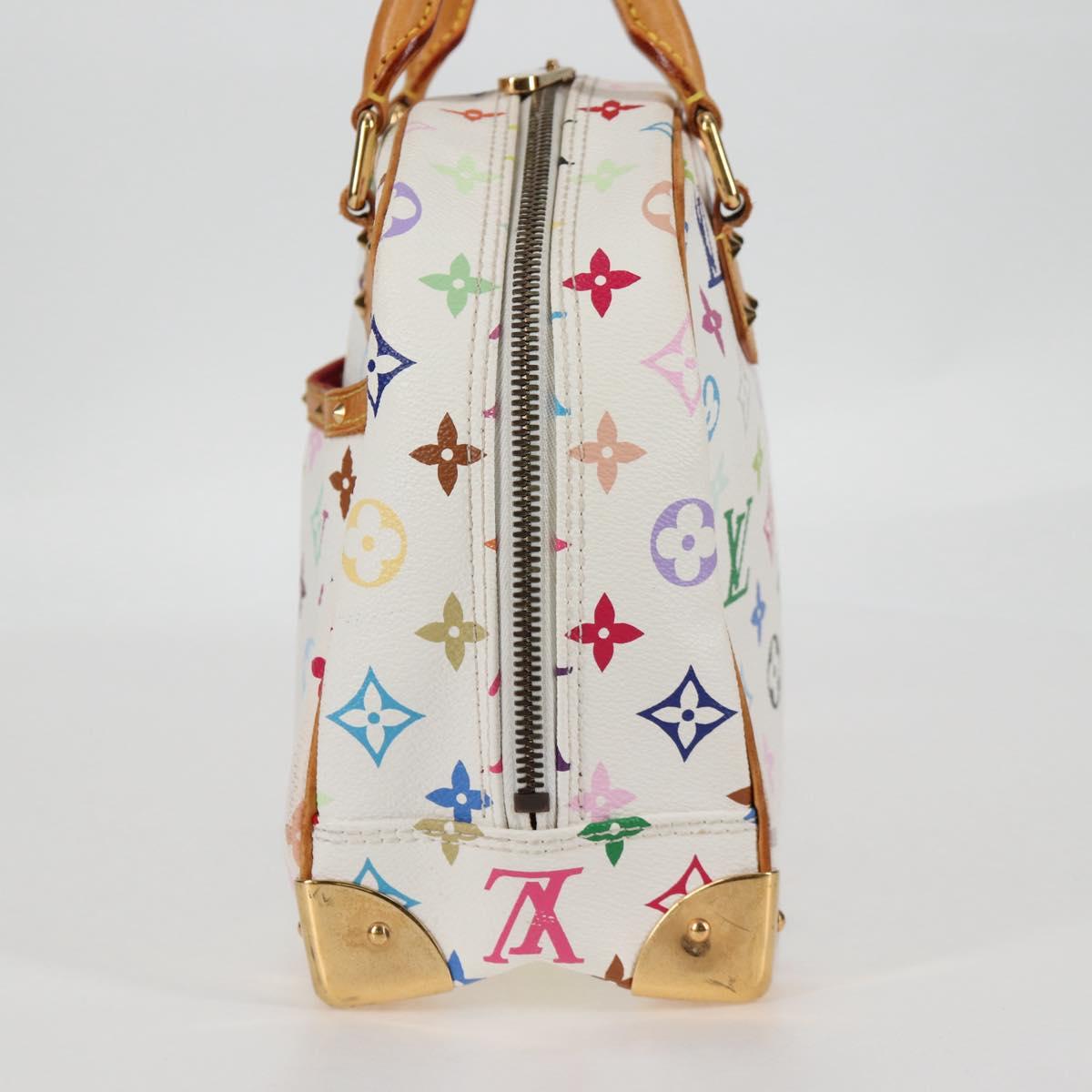 Louis Vuitton Trouville, White, Canvas, handbag