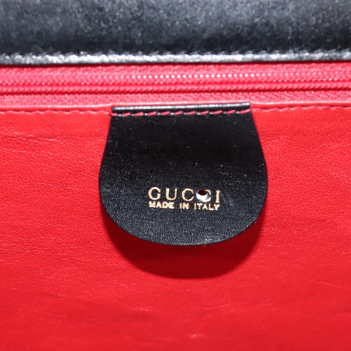 Gucci Lady Lock, Black, Leather, handbag