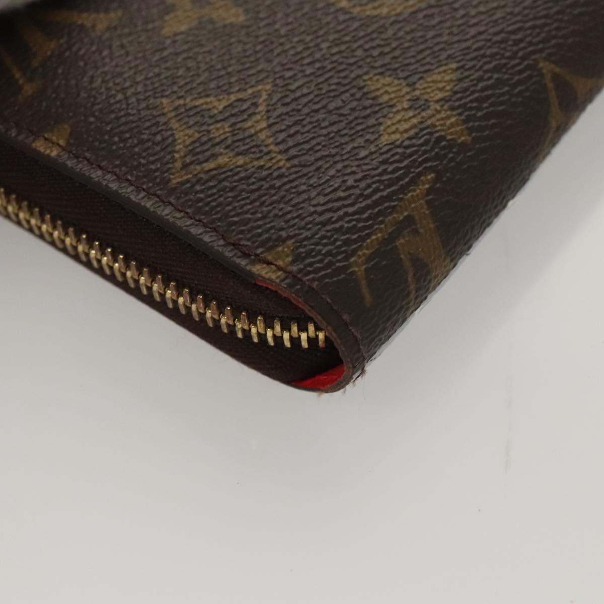 Louis Vuitton Portefeuille zippy, Brown, Canvas, wallet