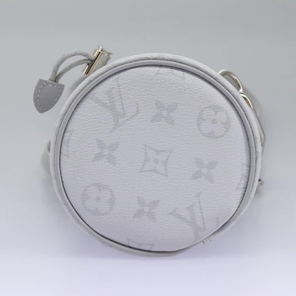 Louis Vuitton Chalk Nano, Grey, Canvas, shoulder