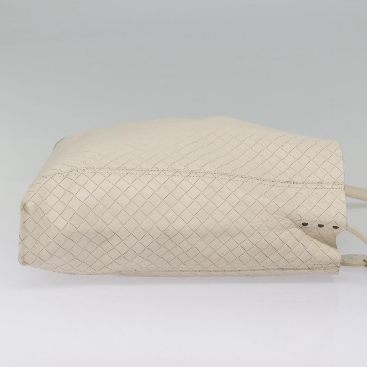 Bottega Veneta Intrecciato, White, Leather, shoulder