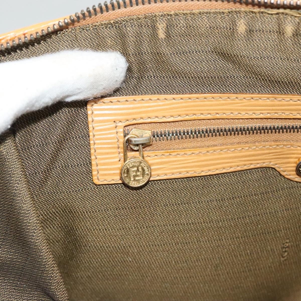 Fendi Zucca, Brown, Canvas, handbag