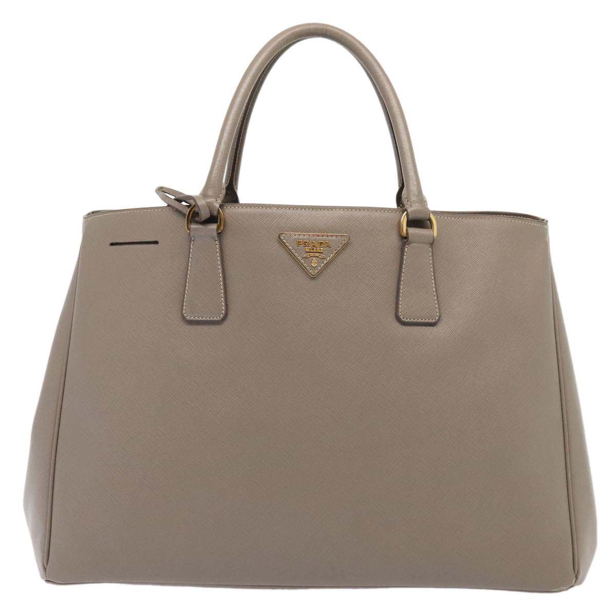 Prada Saffiano, Beige, Leather, handbag