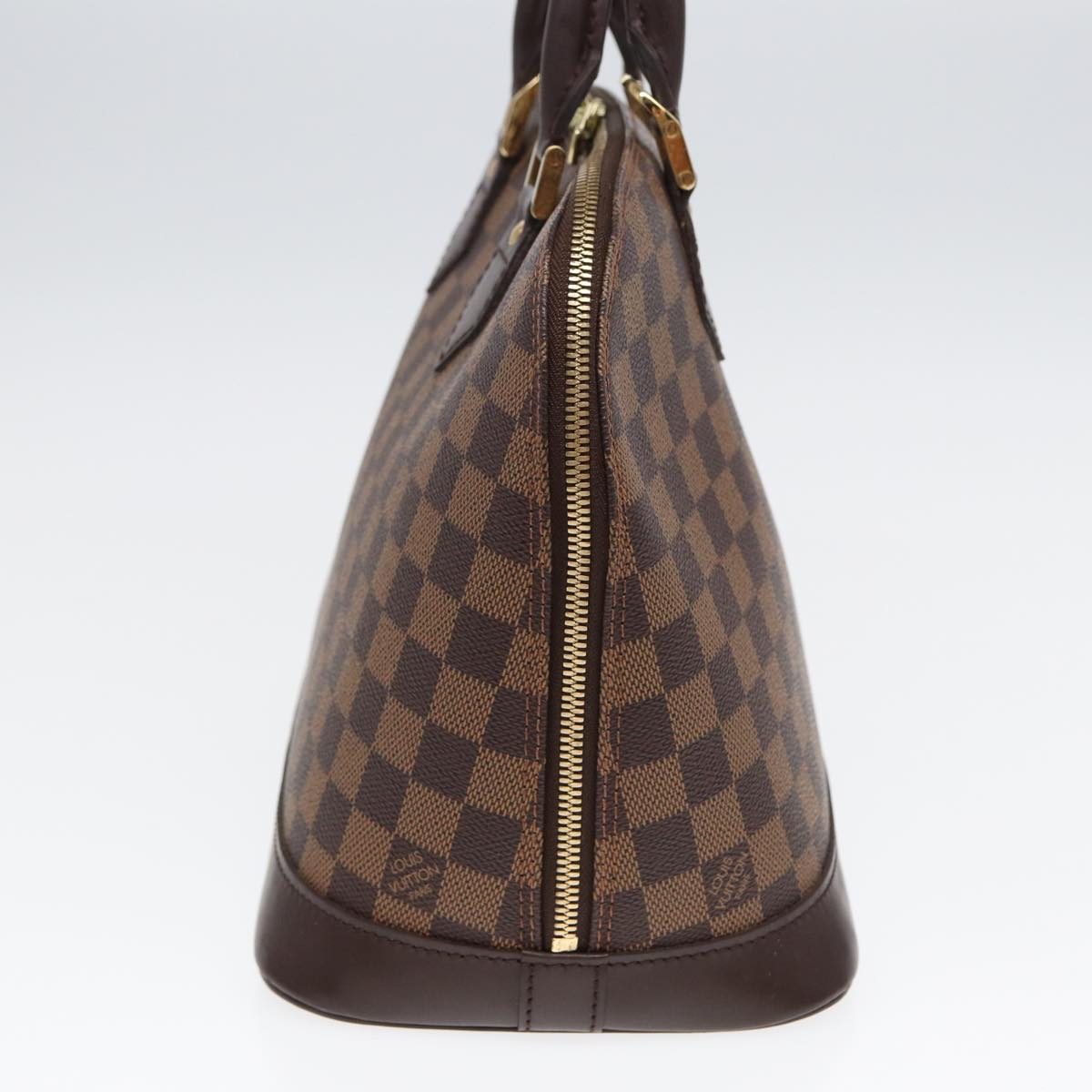 Louis Vuitton Alma, Brown, Canvas, handbag