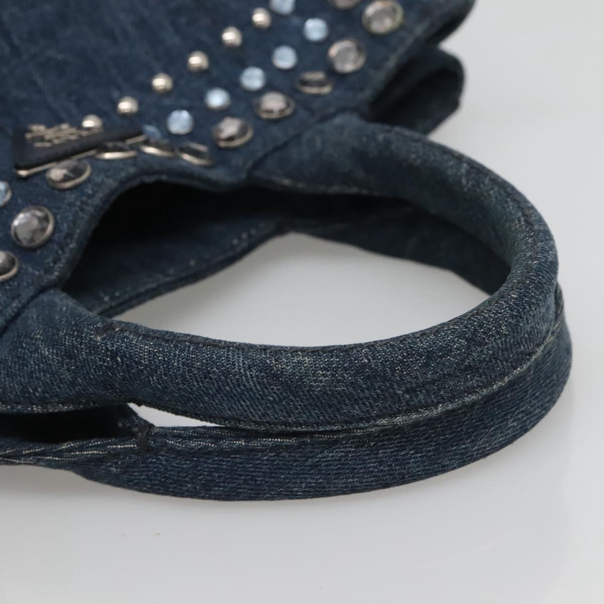 Prada Canapa, Blue, Denim - Jeans, tote