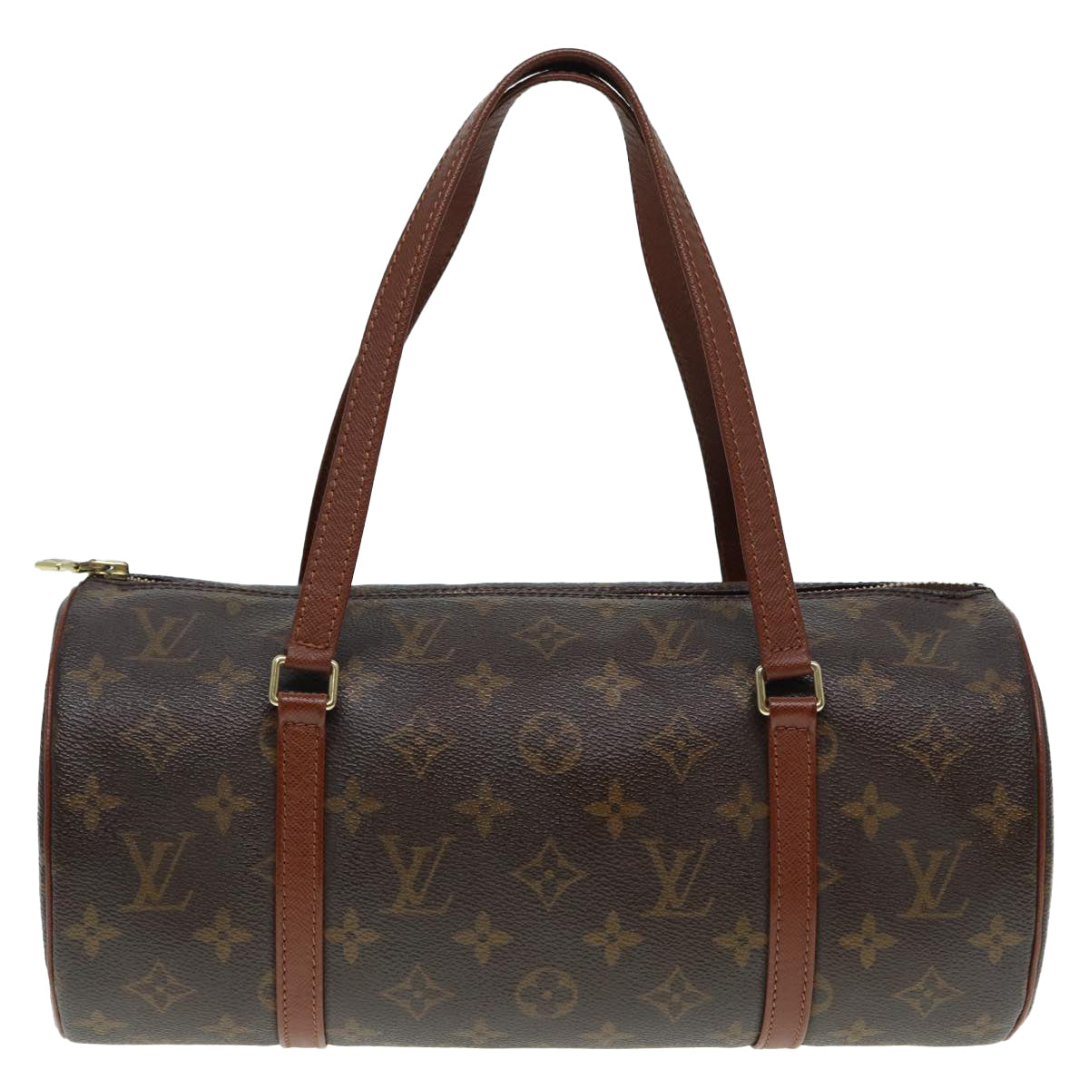 Louis Vuitton Papillon 30, Brown, Canvas, handbag