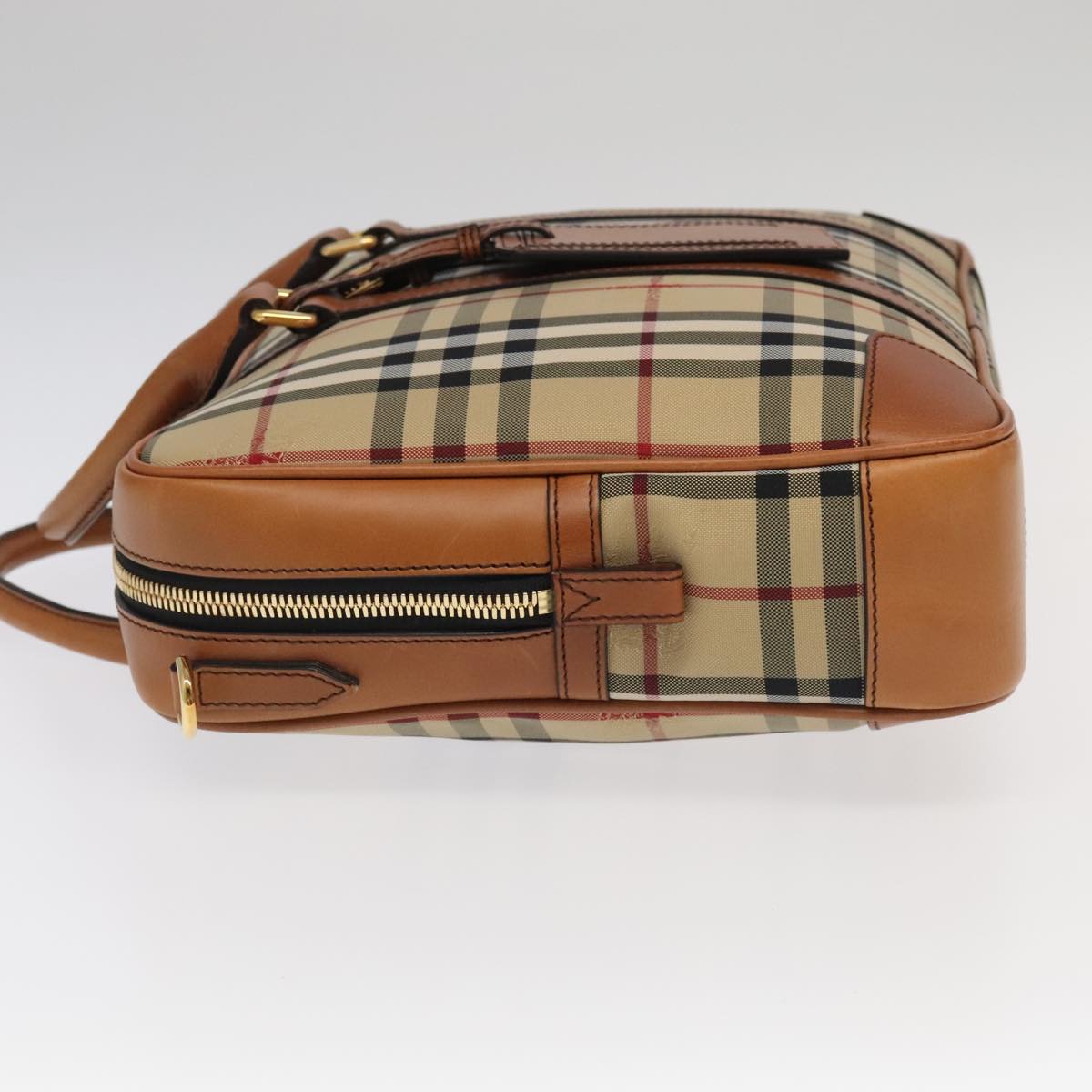 Burberry Nova Check, Beige, Canvas, handbag