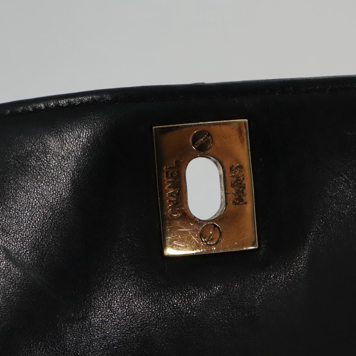 Chanel Flap bag, Black, Leather, shoulder