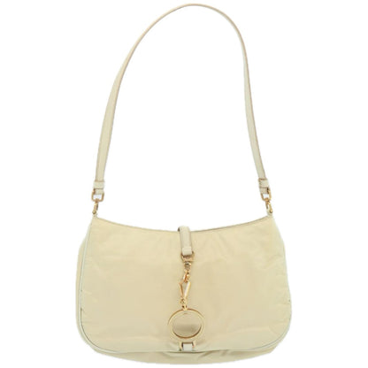 Prada Tessuto pietre Crossbody Crystal, BEIGE, NYLON, Shoulder bag